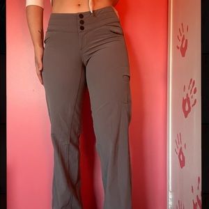 Gray Lululemon track pants
